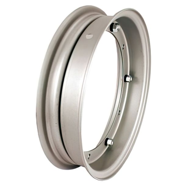 Rim divisé standard gris 10,2 RMS - 10 « pour Vespa 50-125 / PV / ET3 / PK / S / XL / XL2 / 125 GT-TS / GL 150 etc