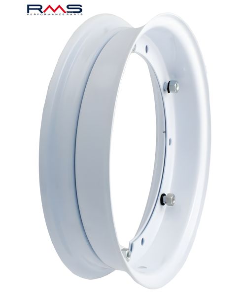 divisé roue blanc 10,2 RMS - 10 « pour Vespa 50-125 / PV / ET3 / PK / S / XL / XL2 / 125 GT-TS / GL 150 etc