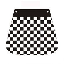 Spritzschutz / Spritzlappen schwarz / weiß für viele Vespa Modelle