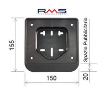 soporte de la placa RMS para Piaggio / Vespa Ciao / Si