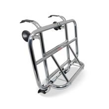 Gepäckträger vorne chrom Cuppini 38 x 25cm für Vespa GTS GTV GTL 125 - 300