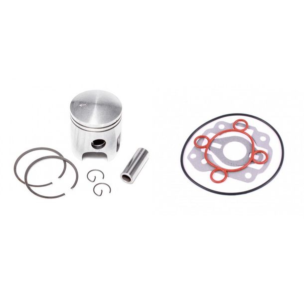 Kit piston MXT Standard complet 10mm avec jeu de joints pour Minarelli 50ccm couché LC / Aerox