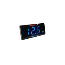 Spannungsanzeige SUPER SLIM STYLE, Koso, DC 6 - 19.9v, 56,4 x27 x 11,6mm, blau Ziffern