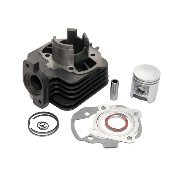 Zylinder MXT Standard 50ccm AC komplett mit Kolben Dichtsatz für Peugeot liegend AC