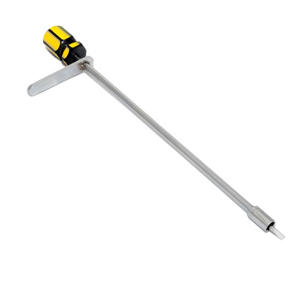 Schraubendreher Buzzetti für Vergaser Einstellung, Länge 280mm, 8mm Sechskant