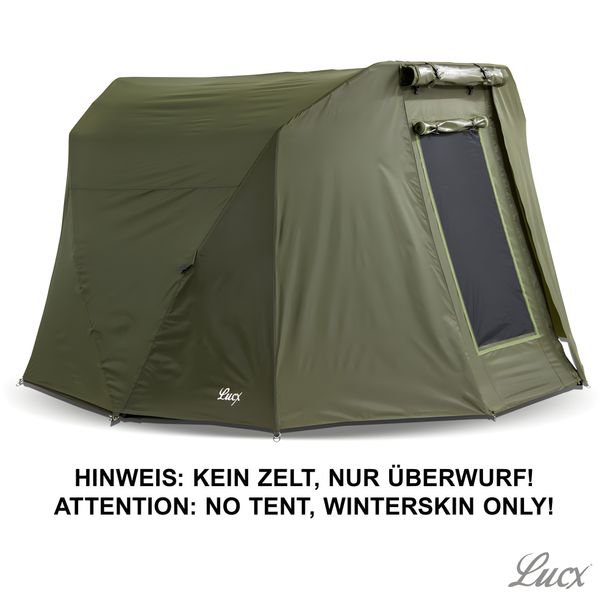 Lucx Winterskin Overwrap Überwurf für Caracal Angelzelt Bivvy Karpfenzelt – Bild 1