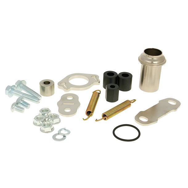Support d'échappement Yasuni Kit de montage croisé pour TUB230, Aprilia SX, Derbi Senda SM DRD X-Treme Pro Racing RX Gilera GSM R X-Race RCR