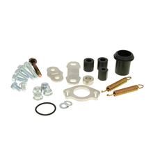 Auspuffhalterung Yasuni Befestigungskit Cross HM für Auspuffanlage TUB233, Aprilia SX, Derbi Senda SM DRD X-Treme Pro Racing RX Gilera GSM R X-Race RCR