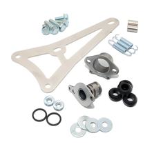 Yasuni uitlaatbeugel Carrera 16 montageset voor uitlaatsysteem TUB308, Yamaha BWS NG, MBK Booster Aprilia SR AC Rocket Bump Slider Stunt Spy Amico