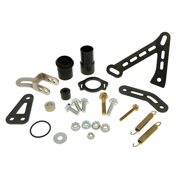 Yasuni exhaust bracket mounting kit Carrera R3 for exhaust system TUB809, Rieju MRT, Beta RR Enduro Supermoto Aprilia SX Derbi Senda SM DRD X-Treme