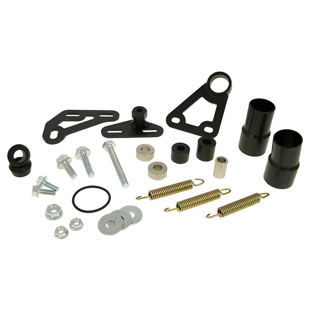 Yasuni exhaust bracket mounting kit Carrera R3 for exhaust system TUB914, Rieju MRT, Beta RR Enduro Supermoto Aprilia RS Yamaha DTR SM X MRX Peugeot