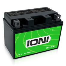 IONI AGM Batterie 12V 11,2Ah ITZ14-S Rollerbatterie / Motorradbatterie, wartungsfrei versiegelt vorgeladen kompatibel mit YTZ14S-BS CTZ14S YTZ14-S