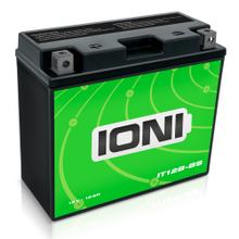IONI AGM Batterie 12V 10Ah IT12B-BS Rollerbatterie / Motorradbatterie, wartungsfrei versiegelt vorgeladen kompatibel mit YT12B-BS YT12-B4 CT12B4 51001