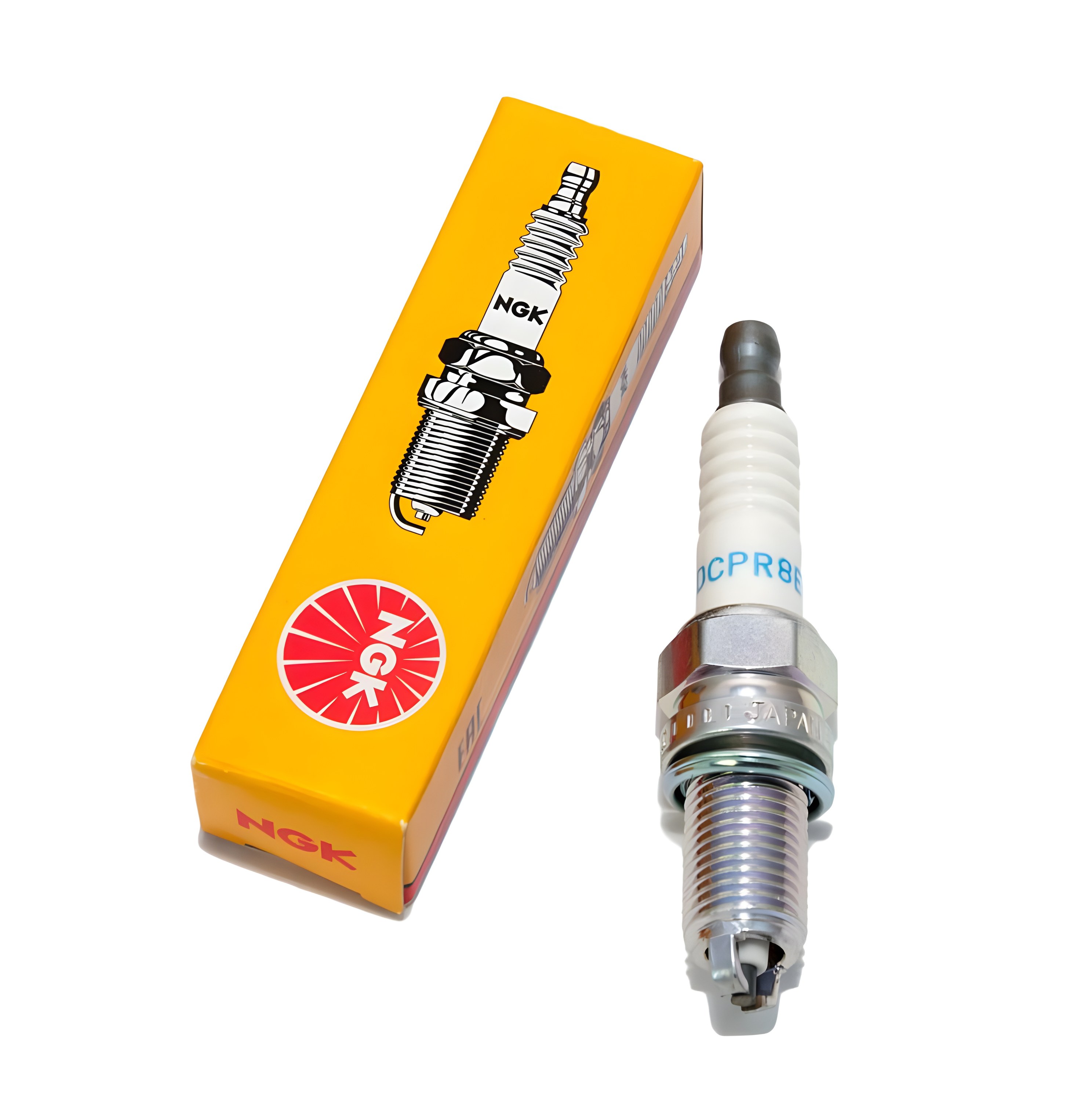 Zündkerze NGK DCPR8EKC entstört 19mm Langgewinde Ø 12mm, 7168