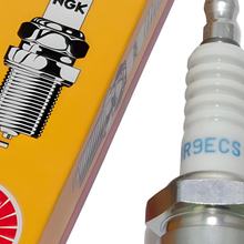 NGK BR9ECS Spark Plug, 14mm Long Thread, Suppressed, 3570 4677 - Japan