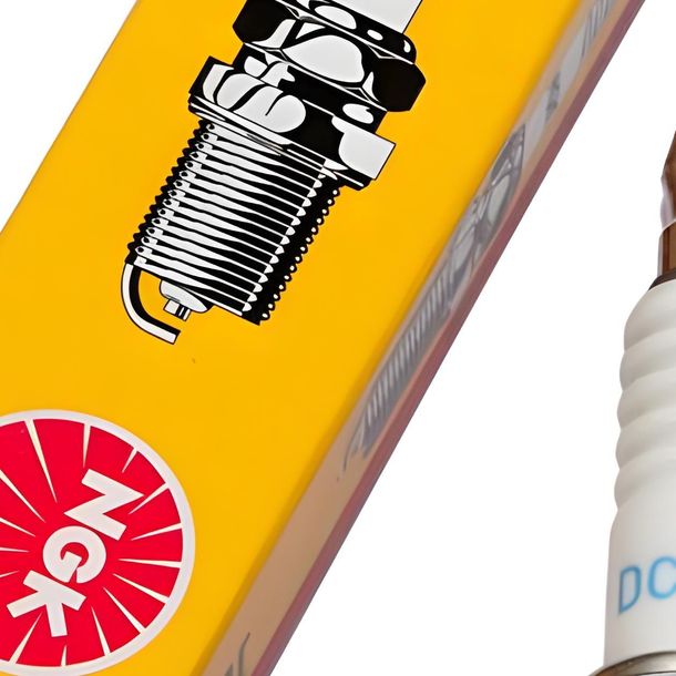 Zündkerze NGK DCPR7E entstört 19mm Langgewinde Ø 12mm, 3932 4415 – Bild 2