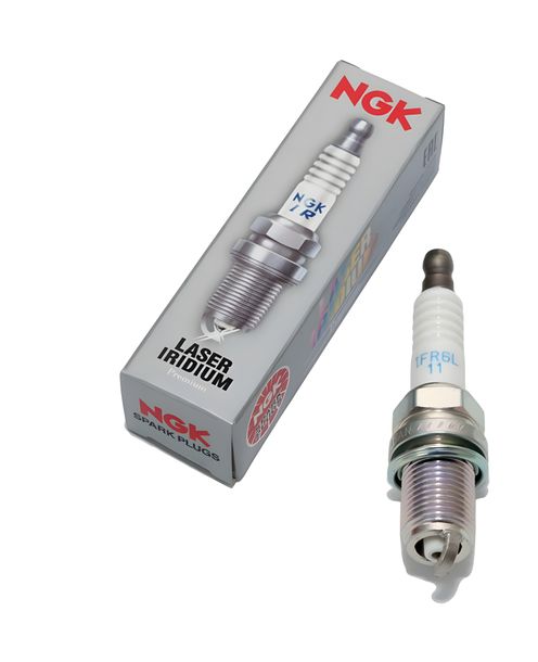 Spark plug NGK IFR6L11 iridium resistor, 19,0mm long thread Ø 14