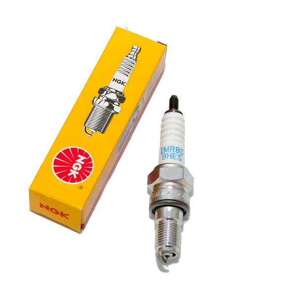 Spark plug NGK IMR8C-9HES iridium resistor, 19,0mm long thread Ø 10,0mm, 5990