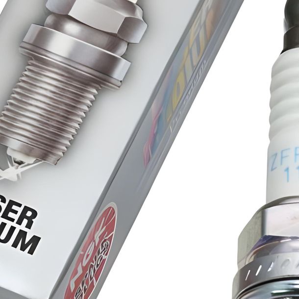 Zündkerze NGK IZFR6F11 Iridium entstört 19mm Langgewinde Ø 14mm, 4095 – Bild 2
