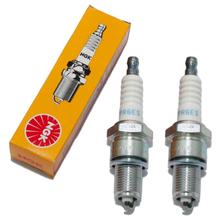 Zündkerzen Set NGK 2x BPR6ES Zündkerze entstört, 19,0mm Langgewinde Ø 14,0mm, 4008 / 4852 / 7678 / 7822 / 94811