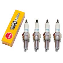 Zündkerzen Set NGK 4x CPR8EA-9 Zündkerze entstört, 19,0mm Langgewinde Ø 10,0mm, 2306