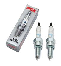 Zündkerzen Set NGK 2x CR8EIA-9 Iridium-Zündkerze entstört, 19,0mm Langgewinde Ø 10,0mm, 4286
