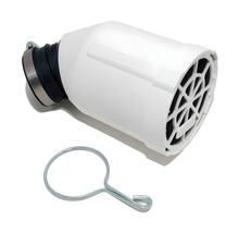 Racing Doppler Filtre à air, boîte blanche, filtre noir grill blanc