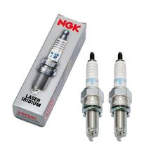 Zündkerzen Set NGK 2x CR9EIA-9 Iridium-Zündkerze entstört, 19,0mm Langgewinde Ø 10,0mm, 6289