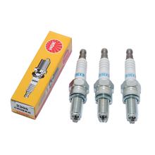 Sada zapalovacích svíček NGK 3x CR9EKB zapalovací svíčka s potlačením rušení, dlouhá závitová délka 19,0mm Ø 10,0mm 2-hmotová elektroda, pevná SAE matice, 2305