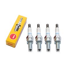 Sada zapalovacích svíček NGK 4x CR9EKB zapalovací svíčka s rušícím odporníkem, dlouhý závit 19,0 mm Ø 10,0 mm 2-masová elektroda, pevná SAE matice, 2305