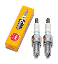 Bujías Juego NGK 2x DCPR8EKC bujía resistencia, 19,0mm rosca larga Ø 12,0mm 2-masa-electrodos, 7168