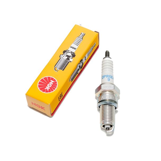 Zündkerzen Set NGK 2x DPR6EA-9 entstört 19mm Langgewinde Ø 12mm, 5531 – Bild 2