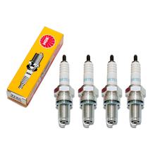 Zündkerzen Set NGK 4x DR7ES Zündkerze entstört, 19,0mm Langgewinde Ø 12,0mm, 3123