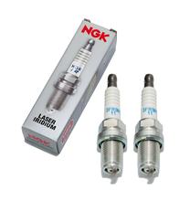 Sada zapalovacích svíček NGK 2x IFR9H11 Iridium zapalovací svíčka s potlačením rušení, dlouhá závitová délka 19,0mm Ø 14,0mm, 6588