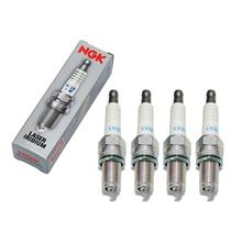 Sada zapalovacích svíček NGK 4x KR9CI Iridiumová zapalovací svíčka s rušícím odporem, dlouhý závit 19,0 mm Ø 12,0 mm, 7795