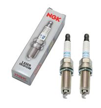 Zündkerzen Set NGK 2x LKAR8AI-9 Iridium-Zündkerze entstört, 26,5mm besonders langes Gewinde Ø 12,0mm, 6706
