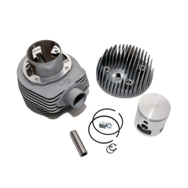 cylindre de course / cylindre Kit Pinasco, 63mm d'aluminium 177cc pour Vespa 125 GTR 2 / TS / 150 Sprint / V / PX 125 (incl. La culasse)
