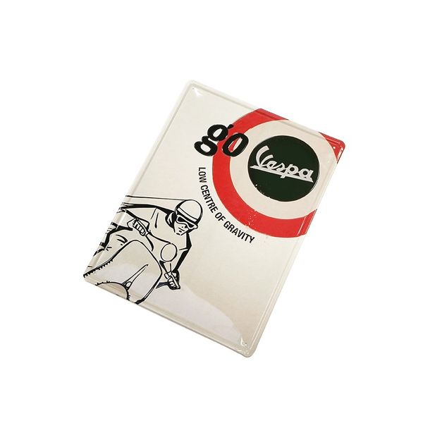 Plåtskylt "Vespa" präglad 300x400mm