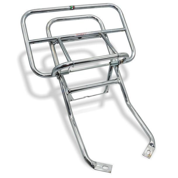 Klapp-Gepäckträger Hinten Silber A.M.S Cuppini für Vespa Rally – Bild 2