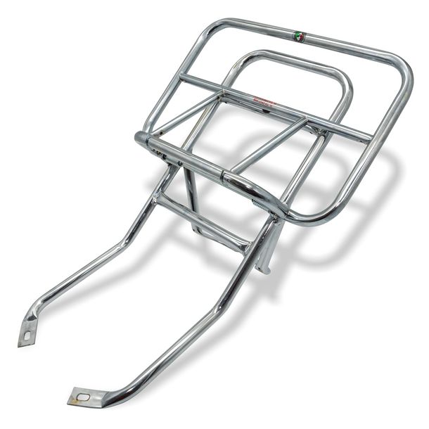 Klapp-Gepäckträger Hinten Silber A.M.S Cuppini für Vespa Rally – Bild 1