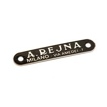 Logo / insignia "A. Rejna Milano" para Vespa universales