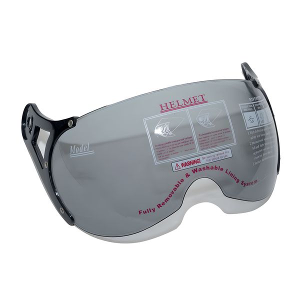 Visière MXT, fumée pour casque jet MXT