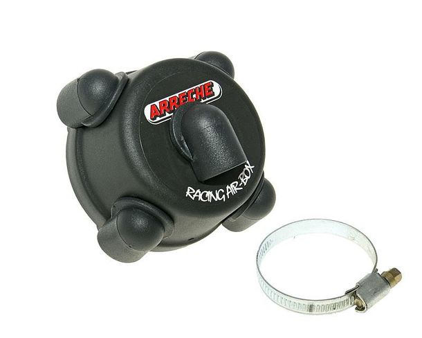 air filter Arreche Airbox short version 35mm straight carburetor connection black