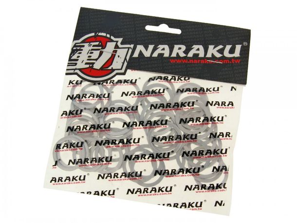 aluminum seal rings Naraku 20x26x1.5mm 50 pcs