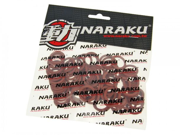 joints d'étanchéité fibre Naraku 14x20x1mm 100 pièces