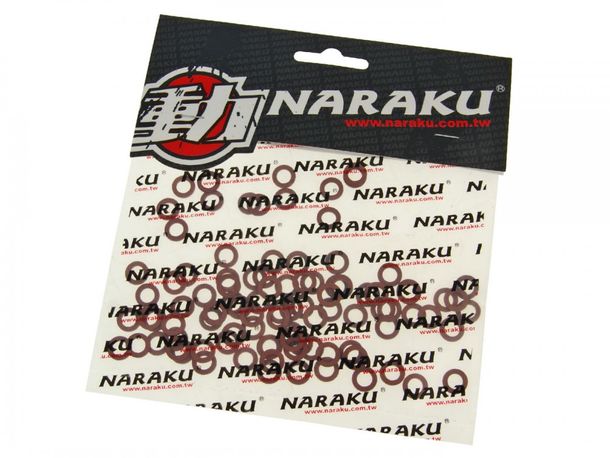 Guarnizioni fibra Naraku 5x9x1mm 100 pezzi