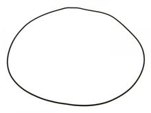 clutch cover gasket for Honda TRX 450 ER, TRX 450 R
