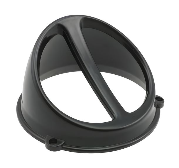 Lüfterspoiler Air Scoop schwarz - universal