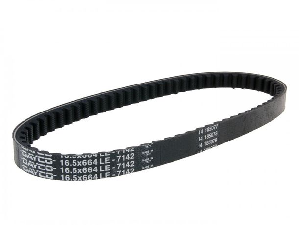 Keilriemen Dayco 16,5 x 664mm für Derbi Vamos, Velocifero, Suzuki Address