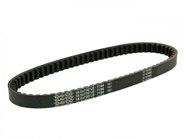 Cinghia trapezoidale Dayco tipo 732mm per Piaggio corta